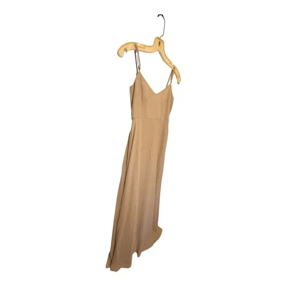 show me your mumu faith maxi dress Faith Maxi Dress ~ Champagne Luxe Satin S